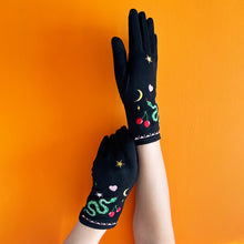 Load image into Gallery viewer, Inked Embroidered Gloves