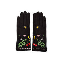 Load image into Gallery viewer, Inked Embroidered Gloves