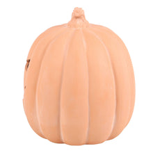 Load image into Gallery viewer, Large Terracotta Halloween Pumpkin Decoration