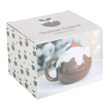 Load image into Gallery viewer, Christmas Pudding Shaped Mug