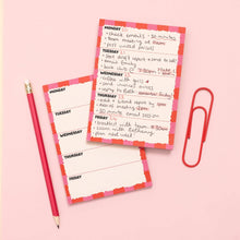 Load image into Gallery viewer, Week Planner A6 Notepad