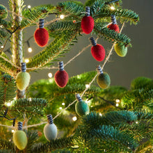 Load image into Gallery viewer, Christmas Felt Light Bulb Bunting