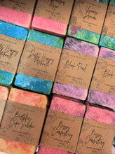 Load image into Gallery viewer, Berry Comforting Handmade Foaming Sugar Scrub Bar