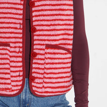 Load image into Gallery viewer, Pink & Red Reversible Gilet