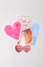 Load image into Gallery viewer, Stick with It! Big Vinyl Stickers, Pastries and Books