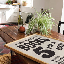 Load image into Gallery viewer, Vintage Book Advert Print