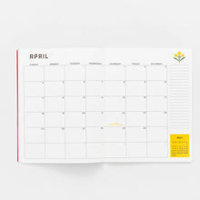 Load image into Gallery viewer, Ban.do 2027 Red Scandinavian Floral Monthly Planner PRE-ORDER