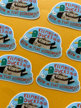 Load image into Gallery viewer, Ducks in a Row Vinyl Sticker