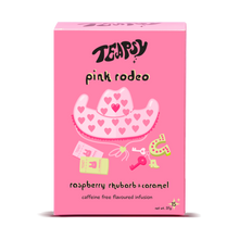 Load image into Gallery viewer, Pink Rodeo Caramel Rhubarb & Raspberry Tea