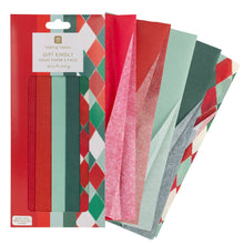 Load image into Gallery viewer, Mixed Harlequin Tissue Paper Pack