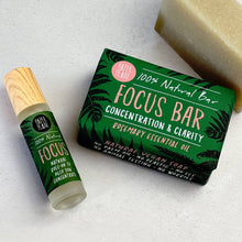 Load image into Gallery viewer, Focus Bar 100% Natural Vegan Rosemary Soap