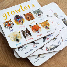 Load image into Gallery viewer, Growlers Animal Coaster