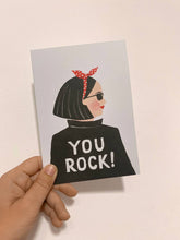 Load image into Gallery viewer, You Rock! Greetings Card