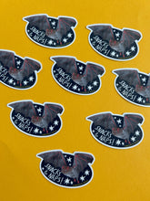Load image into Gallery viewer, Snacks & Naps Bat Vinyl Sticker