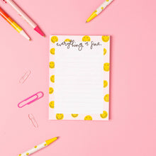 Load image into Gallery viewer, Everything is Fine A6 Notepad