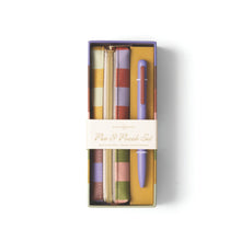 Load image into Gallery viewer, Bold Stripe Pen & Pouch Set