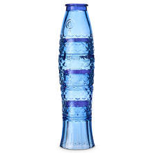 Load image into Gallery viewer, Set of 4 Blue Fish Stacking Drinking Glasses