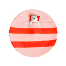 Load image into Gallery viewer, Helio Ferretti Trinket Tray Napping Cat Pink