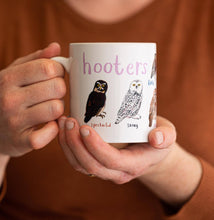 Load image into Gallery viewer, Hooters Ceramic Bird Pun Mug