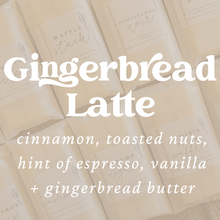 Load image into Gallery viewer, Gingerbread Latte Scented Snap Bar Wax Melt