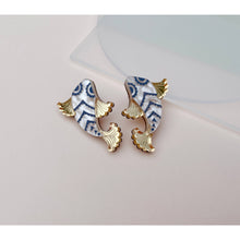 Load image into Gallery viewer, Koi Fish Stud Earrings