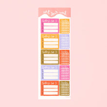 Load image into Gallery viewer, Planner Stickers - Goals & Tracking