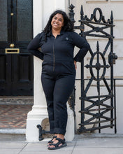 Load image into Gallery viewer, Rebel Romance Jet Black Boiler Suit