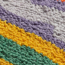Load image into Gallery viewer, Disco Multicoloured Knitted Cushion