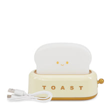 Load image into Gallery viewer, Kawaii Toaster USB Rechargeable Dimmable Night Light