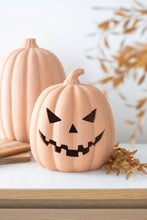 Load image into Gallery viewer, Large Terracotta Halloween Pumpkin Decoration