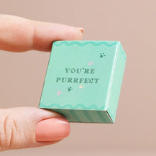 Load image into Gallery viewer, Tiny Matchbox Ceramic Cat