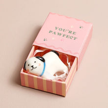 Load image into Gallery viewer, Tiny Matchbox Ceramic Dog