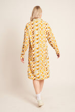Load image into Gallery viewer, Ecovero Printed Longline Shirt Dress