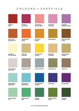 Load image into Gallery viewer, Colours of Sheffield Print