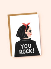 Load image into Gallery viewer, You Rock! Greetings Card