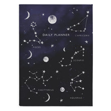 Load image into Gallery viewer, Constellations A5 Linen Bound Daily Planner