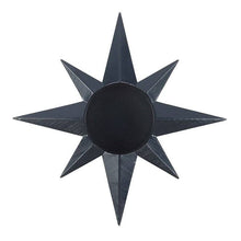 Load image into Gallery viewer, Navy Star Tealight Candle Holder
