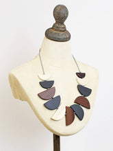 Load image into Gallery viewer, Wooden Half Moon Necklace
