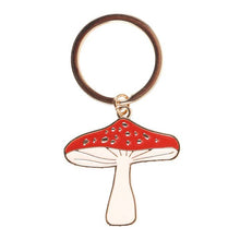 Load image into Gallery viewer, Lucky Toadstool Keyring
