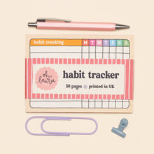 Load image into Gallery viewer, A6 Habit Tracker Notepad
