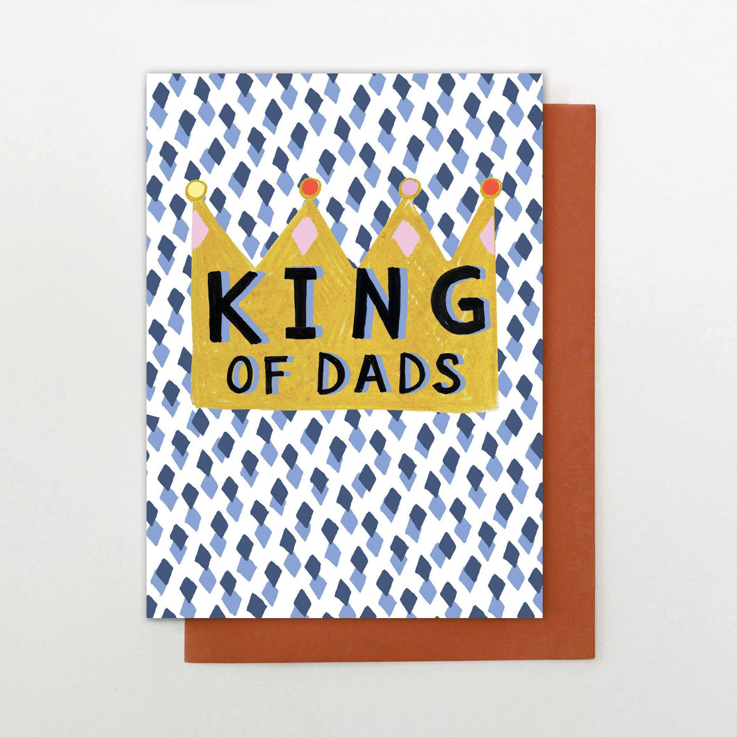 King Of Dads Greetings Card