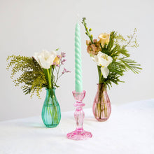 Load image into Gallery viewer, Boho Glass Candle Holder
