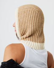 Load image into Gallery viewer, Beige Ribbed Knit Hood
