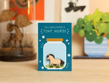 Load image into Gallery viewer, Tiny Horse Wooden Pin
