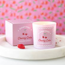 Load image into Gallery viewer, Pink Cherry Cola Scented Candle
