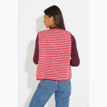 Load image into Gallery viewer, Pink &amp; Red Reversible Gilet

