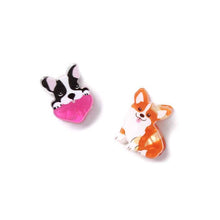 Load image into Gallery viewer, Set of 2 Dog Mini Hair Claw Clips
