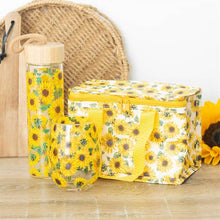 Load image into Gallery viewer, Sunflower Print Stemless Glass
