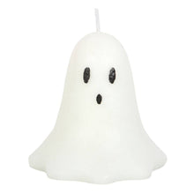 Load image into Gallery viewer, 10cm Unscented Halloween Ghost Shaped Candle
