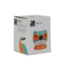 Load image into Gallery viewer, Kingfisher Ceramic Egg Cup
